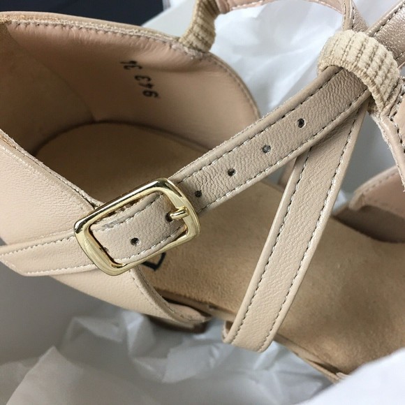 LaDuca Shoes Laduca Dance Musical Theater Elizabeth Beige Shoes 25